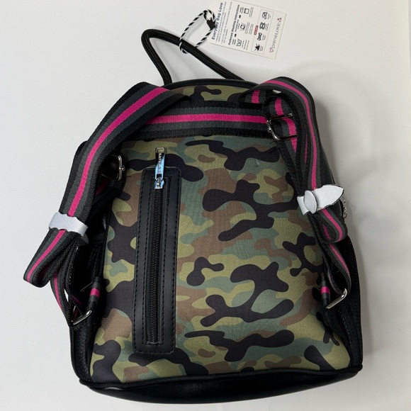Prenelove Pink Army Neoprene Backpack Camouflage NWT main image 7